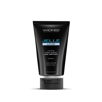 Wicked Jelle Heat or Chill Water Based Anal Lubricant 120mL