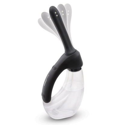 AquaClean Rechargeable Auto Douche Set with Bendable Vibrating Nozzle 440mL