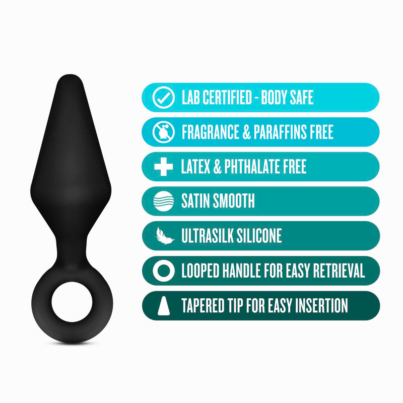 Blush Anal Adventures Platinum Loop Plug Kit