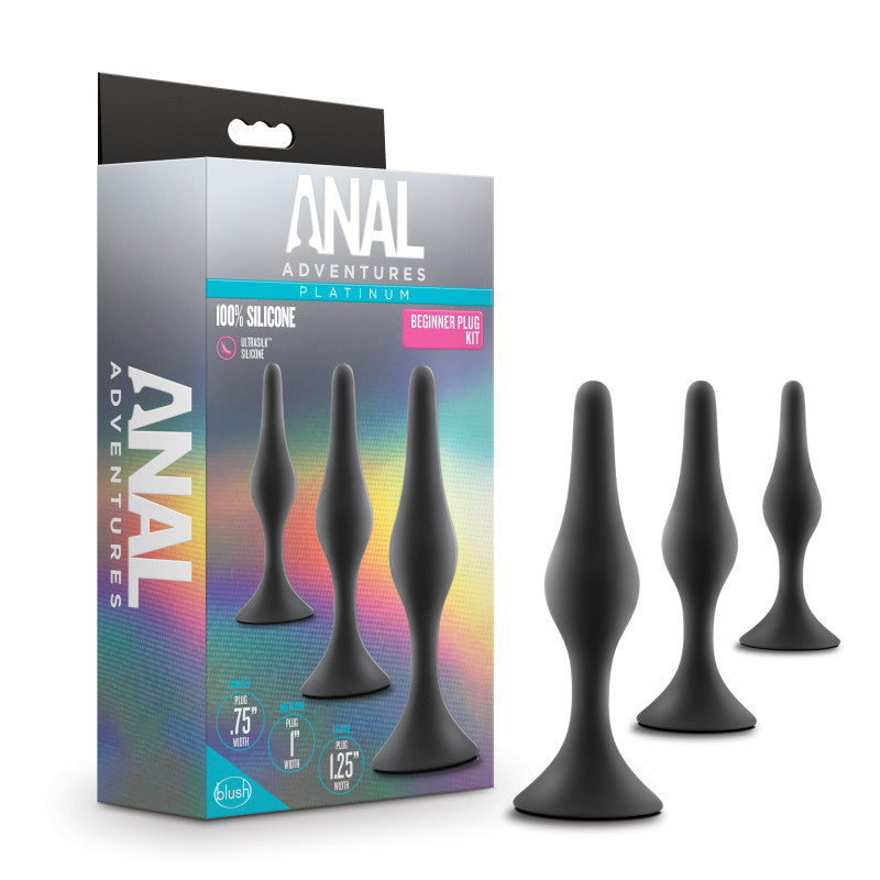 Blush Anal Adventures Beginner Plug Kit