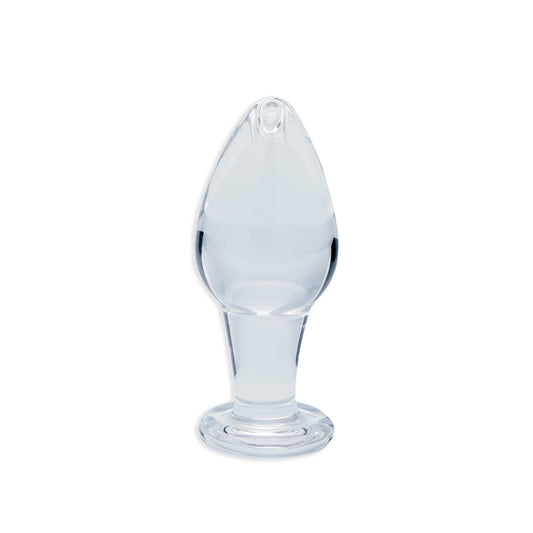 Clarity Utopian Bud Glass Plug 8.9cm