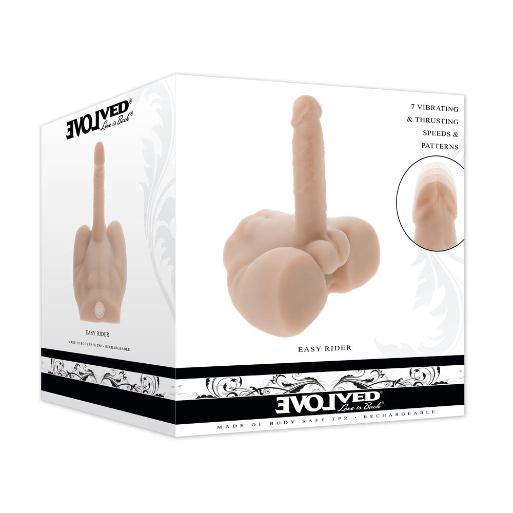 Evolved Easy Rider Light Dildo 17.8cm