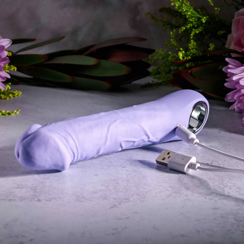 Evolved Purple Fantasy Vibrator 18.4cm